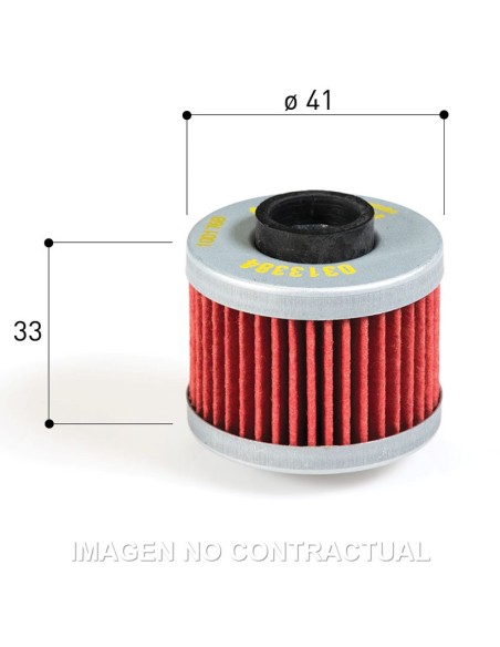 FILTRO ACEITE MALOSSI APRILIA LEONARDO 125