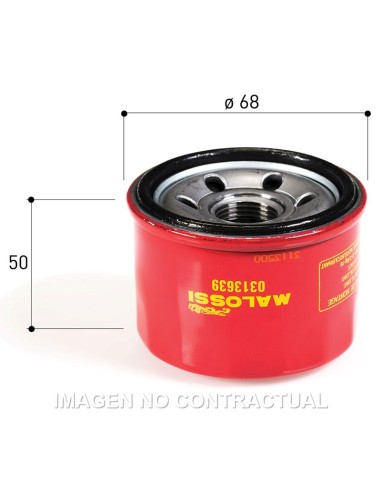 FILTRO ACEITE MALOSSI YAMAHA T-MAX 500