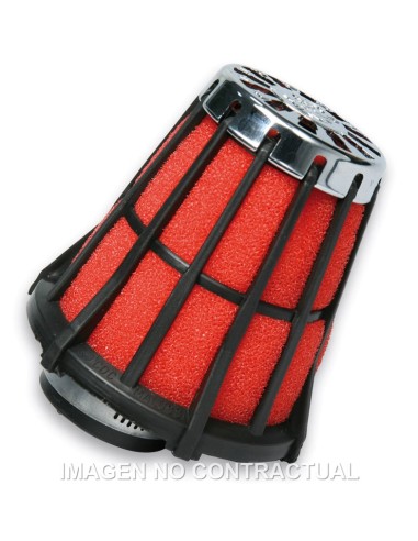 FILTRO POTENCIA CROMADO MIKUNI D. 50 MM