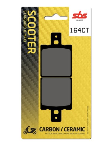 PASTILLA DE FRENO SBS P164-CT