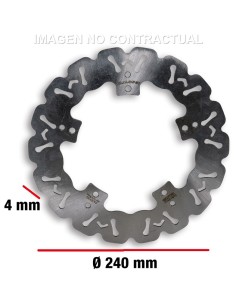 DISCO FRENO DELANTERO MALOSSI WHOOP DISC GILERA DNA 50/180