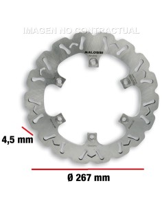 DISCO FRENO TRASERO MALOSSI WHOOP DISC YAMAHA T-MAX 500