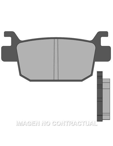 PASTILLA DE FRENO MALOSSI HONDA FORZA125