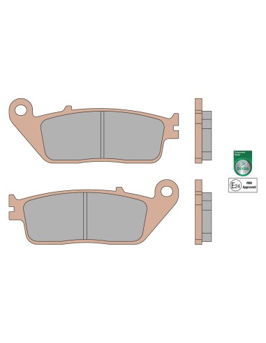 PASTILLA DE FRENO MALOSSI MHR TRASERA HONDA SW400