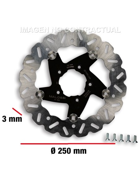 DISCO DE FRENO MALOSSI WHOOP DISC GILERA RUNNER 125 FS32