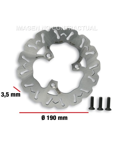 DISCO FRENO MALOSSI WHOOP DISC  YAMAHA AEROX 50