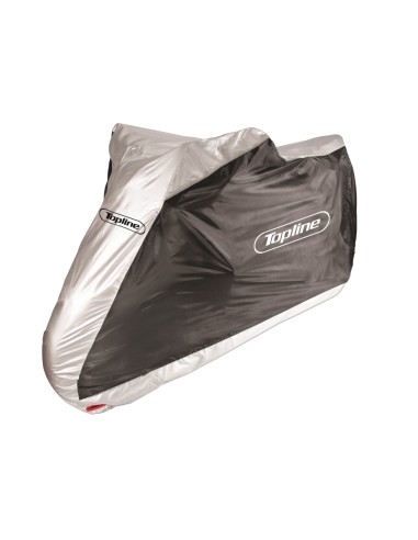 FUNDA PROTECTORA MOTO TOPLINE GRIS TALLA S