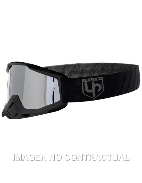 GAFAS UP DESIGN BOLD GOGGLE BLACK MIRROR LENS