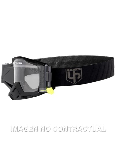 GAFAS UP DESIGN BOLD FILM SYSTEM GOGGLE BLACK CLEAR LENS