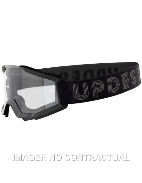 GAFAS UP DESIGN DYNAMITE GOGGLE BLACK CLEAR LENS