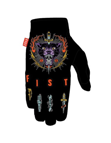 GUANTES FIST STRAPPED GREG LUTZKA - PANTHER (ADULTO) TALLA S