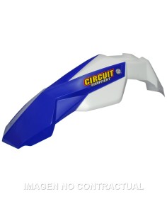 GUARDABARROS DELANTERO CIRCUIT STEALTH BLANCO/AZUL