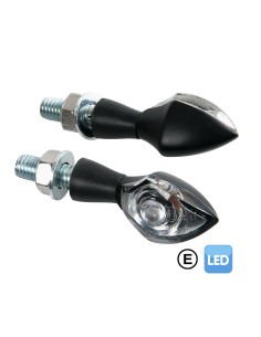 PIXIA, INTERMITENTES CON LED - 12V LED - NEGRO
