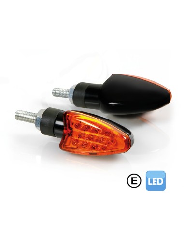 ARROW, INTERMITENTES - 12V LED - NEGRO