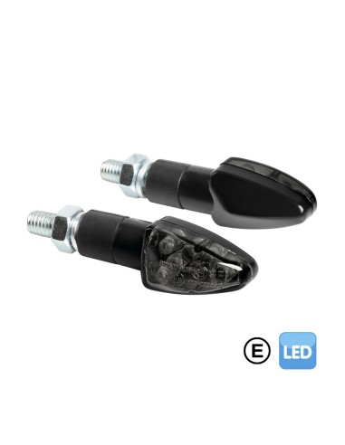 ATOM, INTERMITENTES - 12V LED - NEGRO