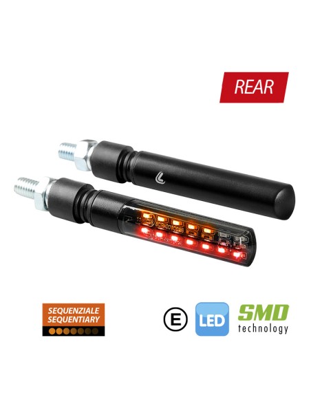 LINE SQ REAR, INTERMITENTES DE LED SECUENCIAL Y LUZ DE POSIC