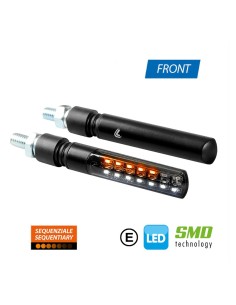 LINE SQ FRONT, INTERMITENTES DE LED SECUENCIAL Y LUZ DE POSI