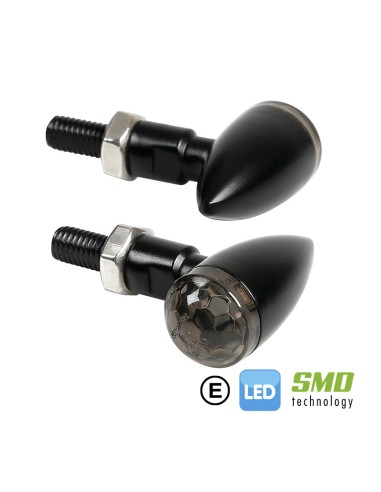 DROP, INTERMITENTES DE LED - NEGRO