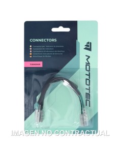 PAR DE CONECTORES MOTOTEC INTERMITENTES YAMAHA