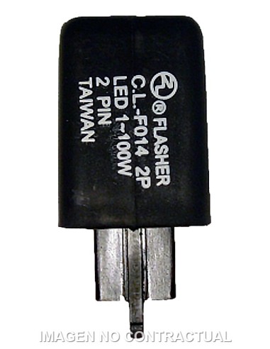 INTERMITENCIA ELECTRONICA LED 12V / 1-100W 2 TERMINALES