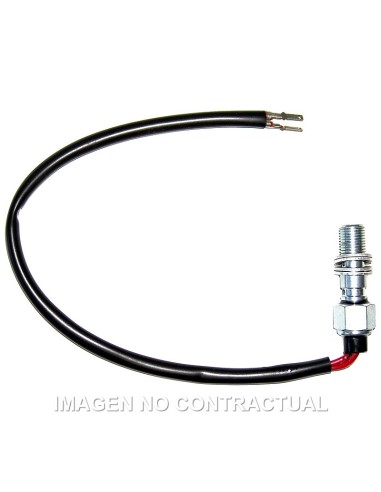 INTERRUPTOR STOP HIDRAULICO M10 X 1,0 - 2 AGUJEROS - 2 CABLE