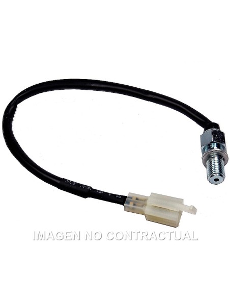 INTERRUPTOR STOP HIDRAULICO M10 X 1,25- 1 AGUJERO - 2 CABLES