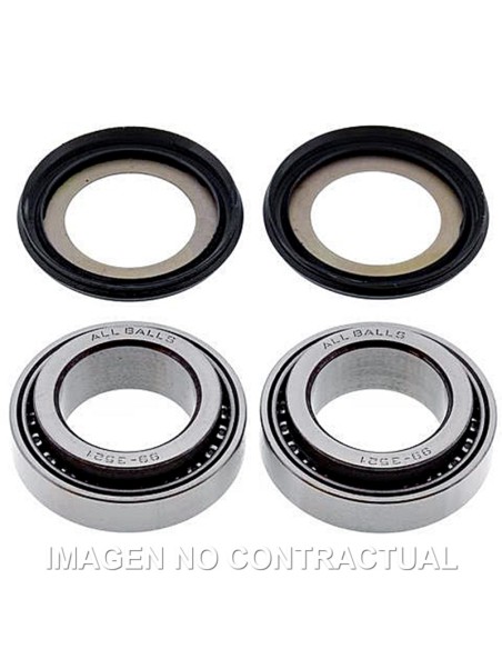 KIT DE RODAMIENTOS Y RETENES COLUMNA DE DIRECCION ALL BALLS