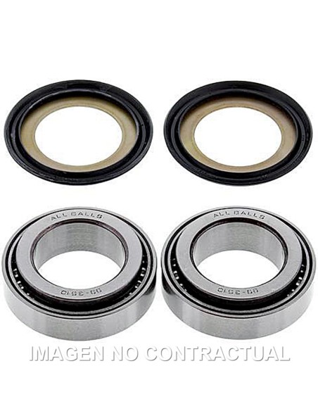 KIT DE RODAMIENTOS Y RETENES COLUMNA DE DIRECCION ALL BALLS