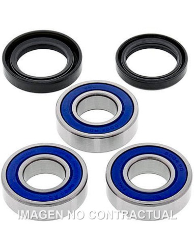 KIT DE RODAMIENTOS RUEDA ALL BALLS 25-1202