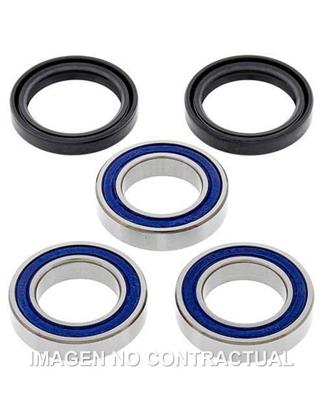 KIT DE RODAMIENTOS RUEDA ALL BALLS 25-1406