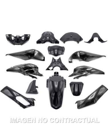 KIT PLASTICOS HERT HONDA PCX 125 15 PZAS NEGRO NIGHTSTAR PERLADO
