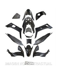 KIT PLASTICOS HERT HONDA PCX 125 14 PIEZAS NEGRO