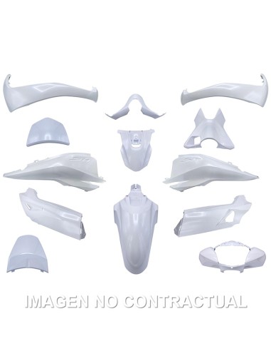 KIT PLASTICOS HERT HONDA SH 125-150 BLANCO