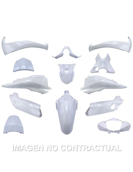 KIT PLASTICOS HERT HONDA SH 125-150 BLANCO