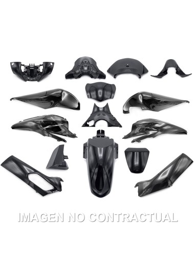 KIT PLASTICOS HERT HONDA SH 125-150 NEGRO