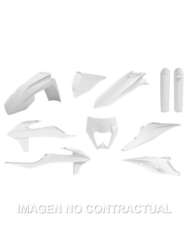 KIT COMPLETO DE PLASTICOS POLISPORT PARA KTM EXC/EXC-F (20/2