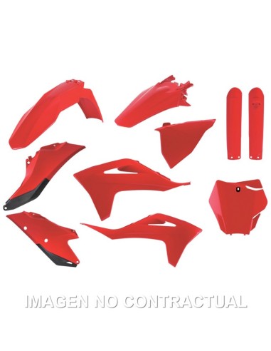 KIT COMPLETO DE PLASTICOS POLISPORT PARA GASGAS MC/-F(21/23)