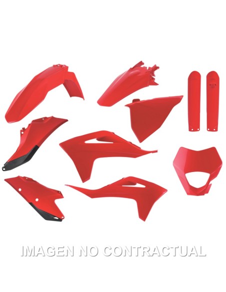 KIT COMPLETO DE PLASTICOS POLISPORT PARA GASGAS EC/ECF(21/23