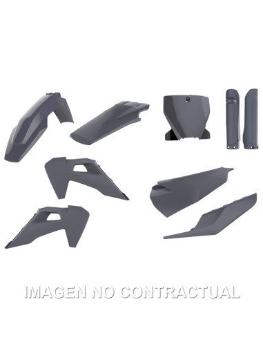 KIT COMPLETO DE PLASTICOS POLISPORT PARA HUSQVARNA TE/FE(20-