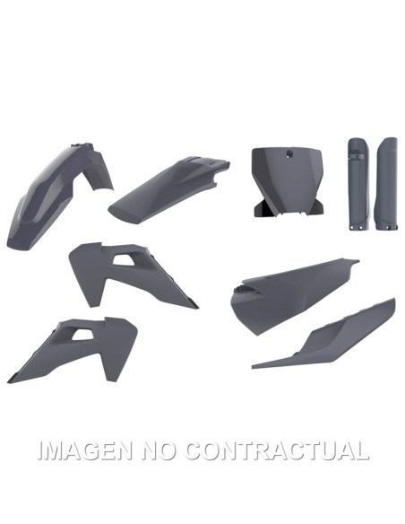KIT COMPLETO DE PLASTICOS POLISPORT PARA HUSQVARNA TE/FE(20-