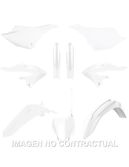 KIT COMPLETO DE PLASTICOS POLISPORT DE RESTYLING PARA YAMAHA