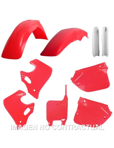 KIT COMPLETO DE PLASTICOS POLISPORT PARA HONDA CR 125(93/94)