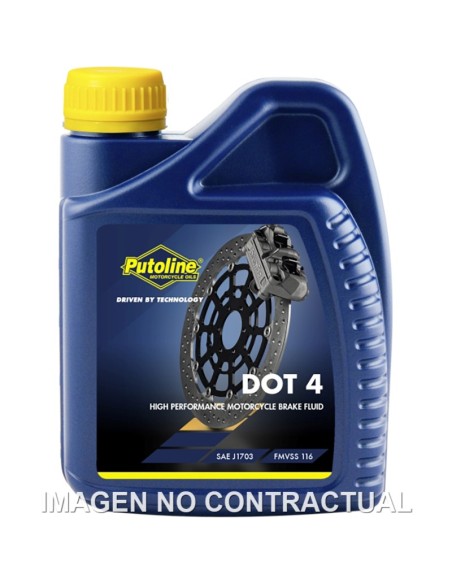 500 ML BOTELLA PUTOLINE BRAKEFLUID DOT 4