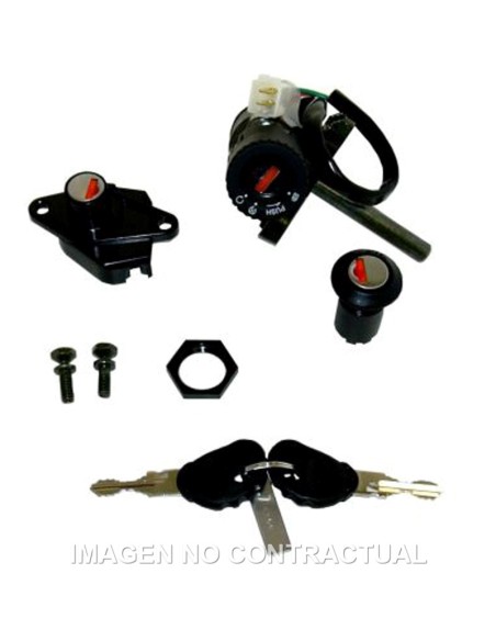 KIT CONTACTO, SILLIN Y GUANTERA APRILIA SPORT CITY 125