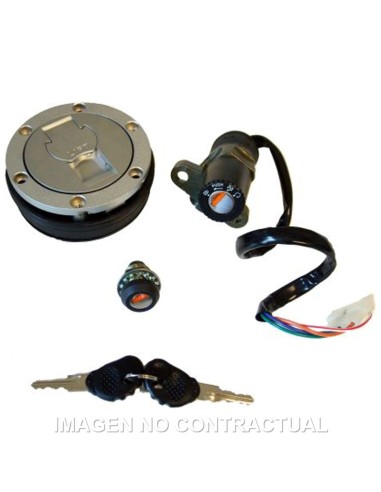 KIT LLAVES CONTACTO, SILLIN Y DEPOSITO APRILIA RS 50 - TUONO