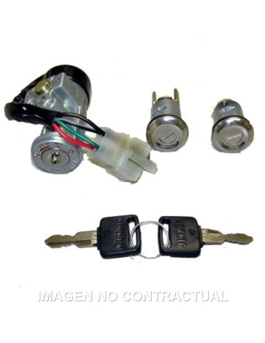 KIT CONTACTO, SILLIN Y GUANTERA HONDA VISION