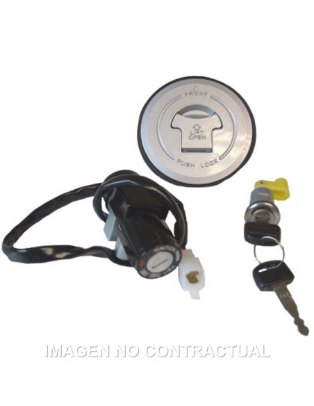KIT CONTACTO, SILLIN Y DEPOSITO HONDA CBR 125