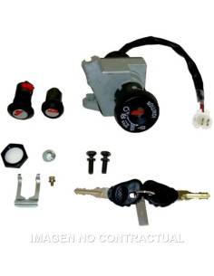 KIT CONTACTO, SILLIN Y GUANTERA HONDA PSI 125