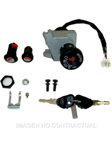 KIT CONTACTO, SILLIN Y GUANTERA HONDA PSI 125