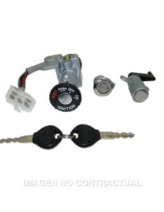 KIT CONTACTO, SILLIN Y GUANTERA KYMCO PEOPLE 50